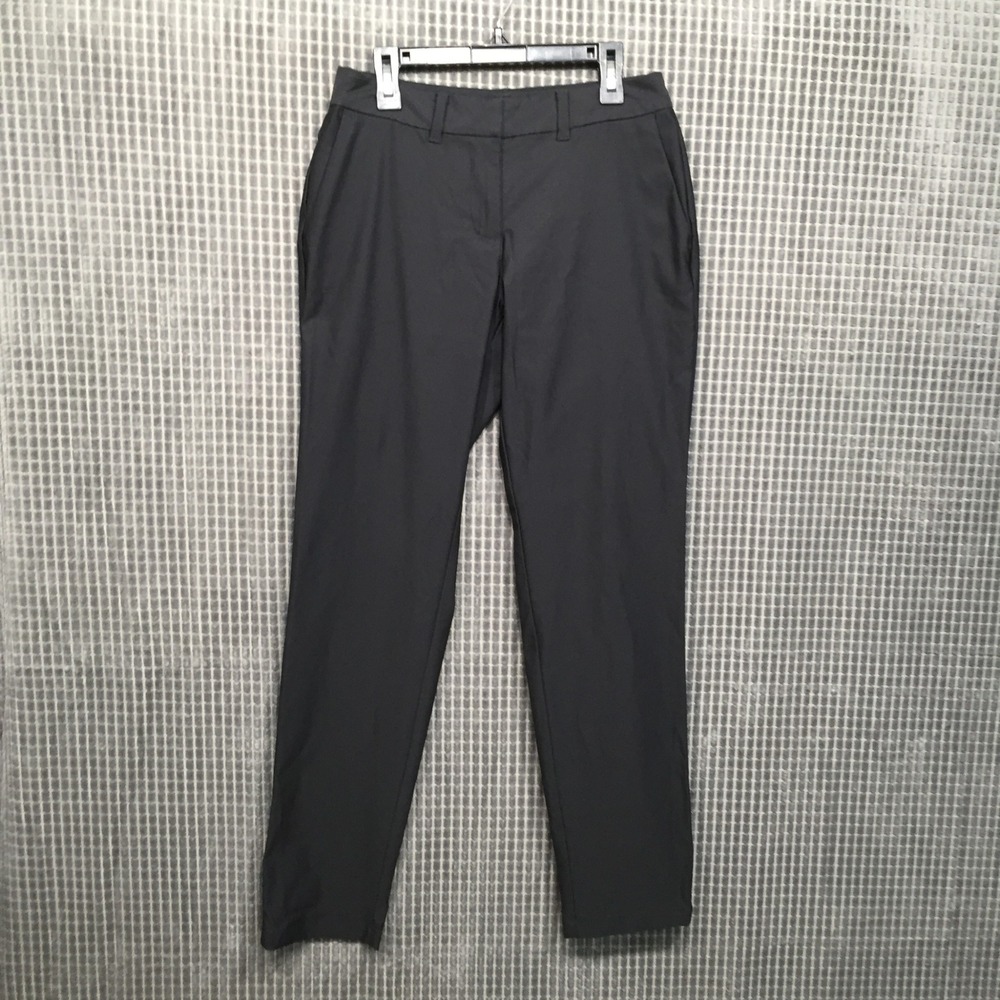 Nike Womens Golf Pants Dri-FIT Slim Fit Size 2 Black